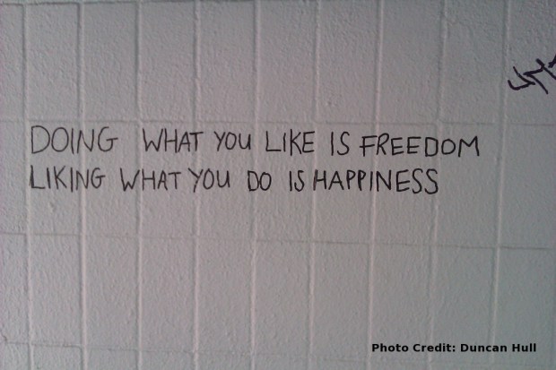 Freedom Happiness att